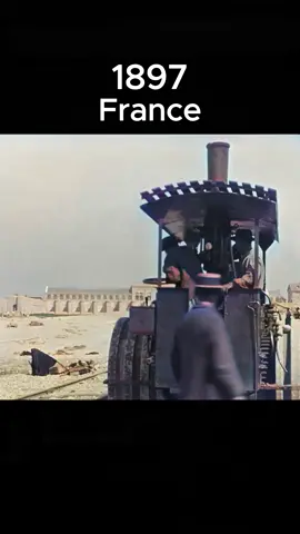 Civil Engineering In France from 1897 #History #colorzied #oldfootage #france