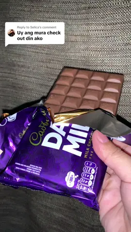 Replying to @Selica #chocolate #dairymilkchocolate #dairymilk 