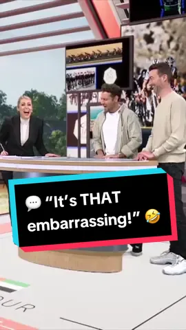 Dan isn’t sure Orla will be able to show her face because of her predictor scores 😳 #cycling #thebreakaway #homeofcycling #uaetour2024