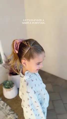 Simple & adorable! What’s your go-to hairstyle?! 🤍🤍 #hairtutorial #hairstyle #hairtok #viralhair #toddlersoftiktok #heatlesshair #easyhairstyles #schoolhairstyles #trending #hairideas #hairinspo #Lifestyle #MomsofTikTok #trending #shorthair #kidshairstyles #slickedhairstyles #youngmom #cleangirlaesthetic #relatable #cheerhair #momanddaughter 