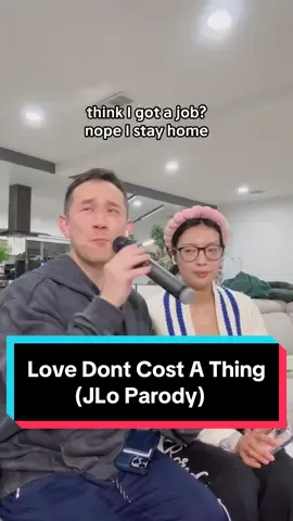 Love dont cost a thing (JLo Parody) 🫠 @Lucia Liu #couple #comedy #parody #Relationship #broke 