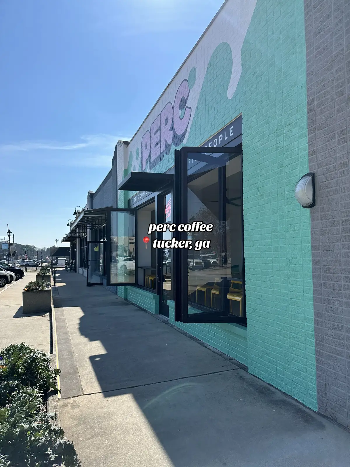 my first time trying perc coffee and let me tell you it is sooo freaking good! their good times latte was for sure a good time✨✨ #tuckerga #atlantageorgia #atl #coffeeshops #coffee #thingstodoingeorgia #thingstodoinatlanta #atlanta #coffeeshopatl #atlcontentcreator #atlantagirls #resturantsinatlanta #bakery #bakeriesinatlanta #atlantavibes #atlantafood #atlantarestaurants #WeekendVibes #atlantaaesthetics #coffeeshopdate #summerfridays #lavenderlatte #goodtimes #diml #ditl #atlgirls #fyp #viral #atlantafood 