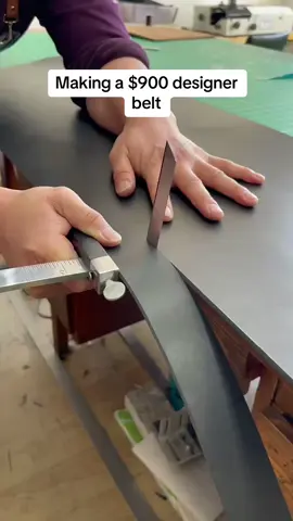 Expensive Handmade leather belt