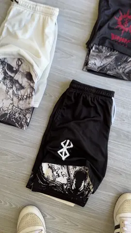 We restocked our Berserk Performance Shorts! #berserk #guts #meshshorts 