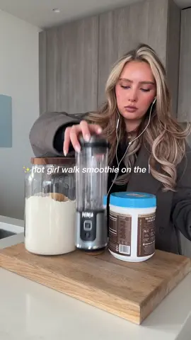 on the go hot girl walk snacks with @Ninja Kitchen UK 👟AD #morningvlog 