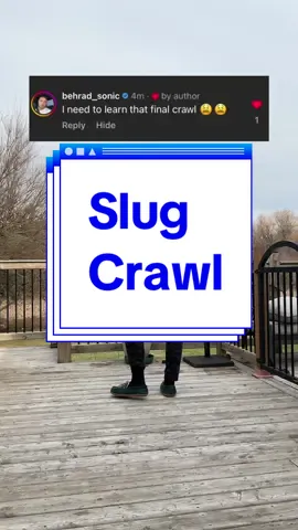 Slug crawl tutorial #comedу #laugh #haha #jokes #viral 