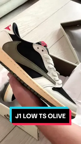 J1 Low Travis Scott Olive 🫒 #unboxing #sneakers #travisscott #sneakerhead #hype #parati 