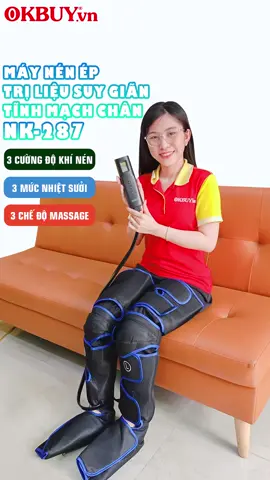 Cải thiện suy giãn tịch mạch chân, tăng tuần hoàn máu cùng máy massage chân túi khí Nikio NK-287 #máymassagenikio #nikio #máymatxanikio #maymassagechan #maymassagedaugoi #maymassagekhopgoi #maymatxadaugoi #thugian #maymatxachan #maymassagechancaocap #maymassagechantainha 