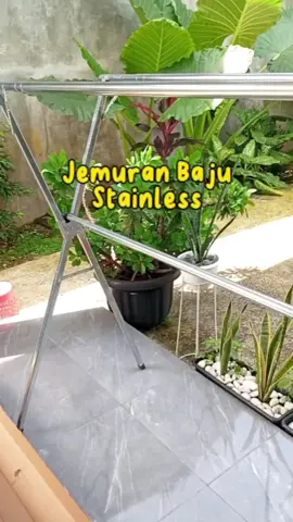 Jemuran Lipat bahan Stainless #jemuran #jemuranbaju #jemuranlipat #jemuranminimalis #viraltiktokvideo 