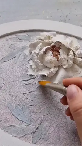 #flower #handiwork #reliefart #fyp #recommend #😘 