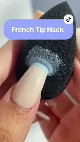 French Tip Nail Hack 😱👀✨ @nats_tutorials #frenchtipnails #frenchtiphack #nails #nailsathome #diymanicure #nailday #nailsoftiktok #nailhack #nailtutorial #nailboo 