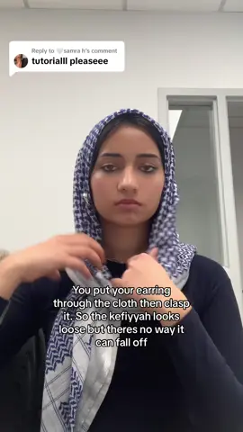 Replying to @🤍samra h Its started off in a triangle btw #fyp #fyppppppppppppppppppppppp #keffiyeh #hijabtutorial 