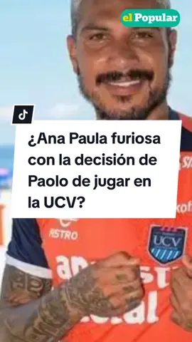 ¿Crees que Ana Paula Consorte está molesta por la decisión de Paolo Guerrero? #anapaulaconsorte #paologuerrero #Guerrero #ucv #anapaulaconsorteypaologuerrero #universidadcesarvallejo #vallejo #chollywood #EntreteNews #espectáculos #espectáculosperú #farandula #farandulaperuana #DiarioElPopular #ElPopular 