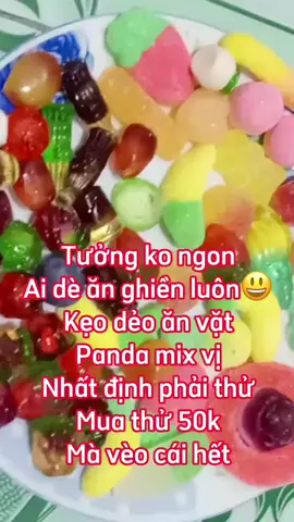Món ăn vặt đang được nhiều bạn trẻ, nhiều bạn bớt trẻ☺️tìm kiếm nhiều. #xuhuong #xuhuongtiktokk #trending #doanvat #ReviewAnNgon #keodeotraicay #keodeopandapen #keodeopanda 