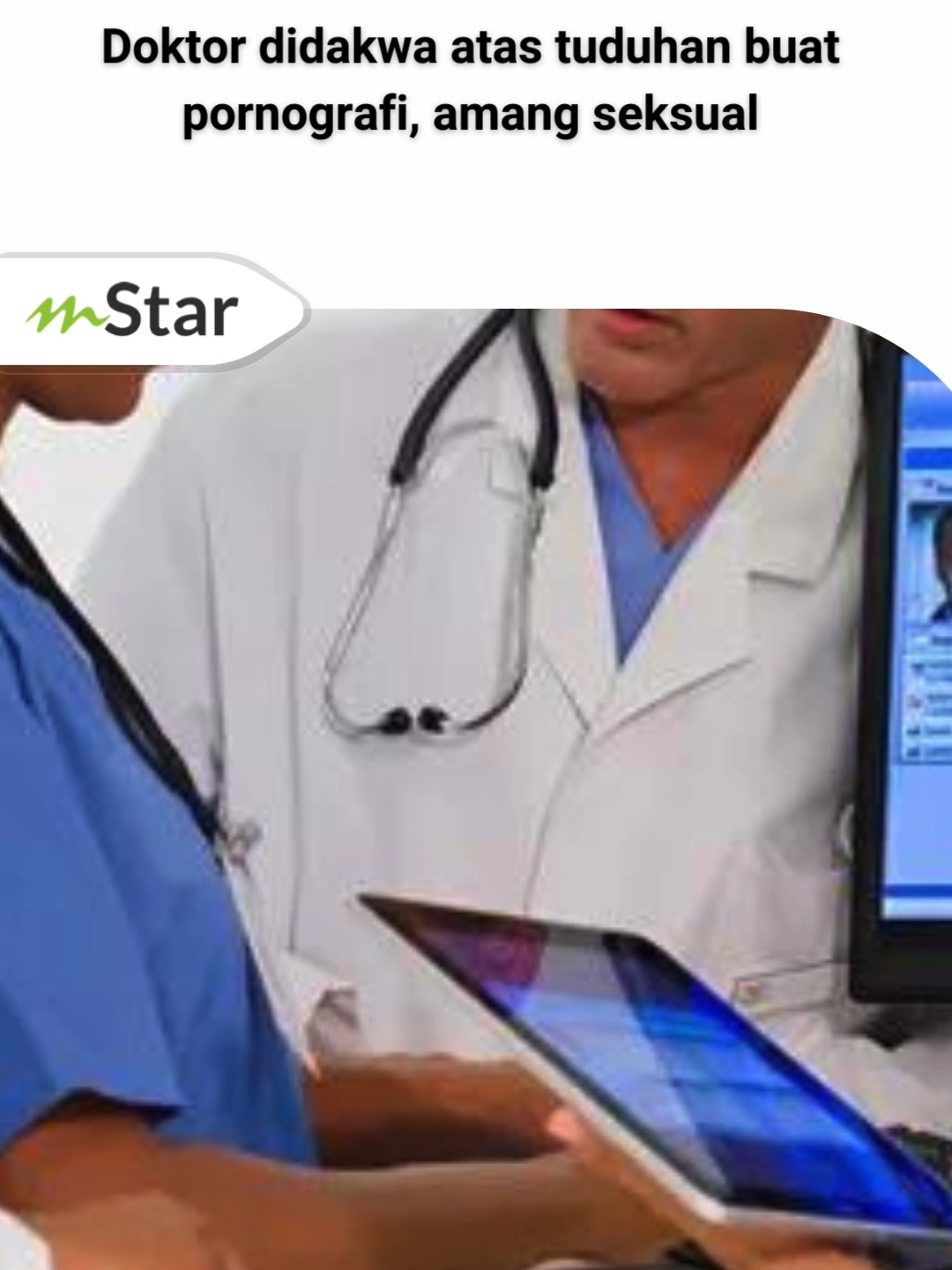 Doktor didakwa atas tuduhan buat pornografi, amang seksual #beritaditiktok #viral #fyp #sembangentertainment