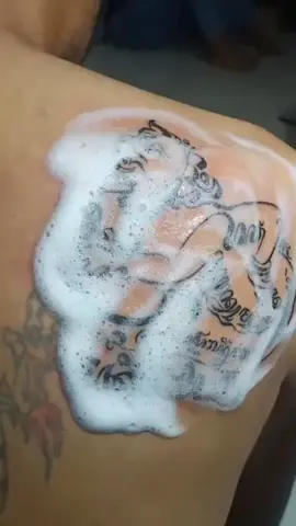 late post... #SabdoPalonTattoo #SemarTattoo #RealThermalStencil