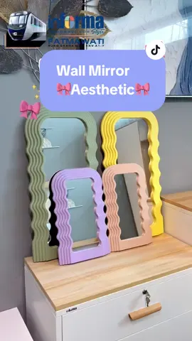 Wall Mirror Aesthetic koleksi terbaru dari Informa Fatmawati 😍 Untuk harga cek video nya sampai habis ya😉 #mirror #aesthetic #cermin #cerminaesthetic #informa #informafatmawati 