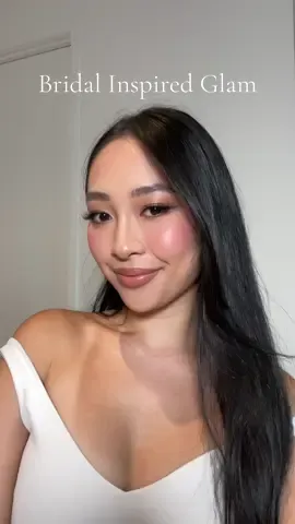 A question I get asked often is whether I would do my own bridal makeup or not when the time comes, so I thought it would be fun to create a bridal glam inspired by my bridal clients! Would you wear this glam on your special day? 🤍 #bridalmakeup #melbournemakeupartist #foryoupage #trending #makeupartist #makeuplook #beforeandaftermakeup #makeuptransformation #makeuptutorial 