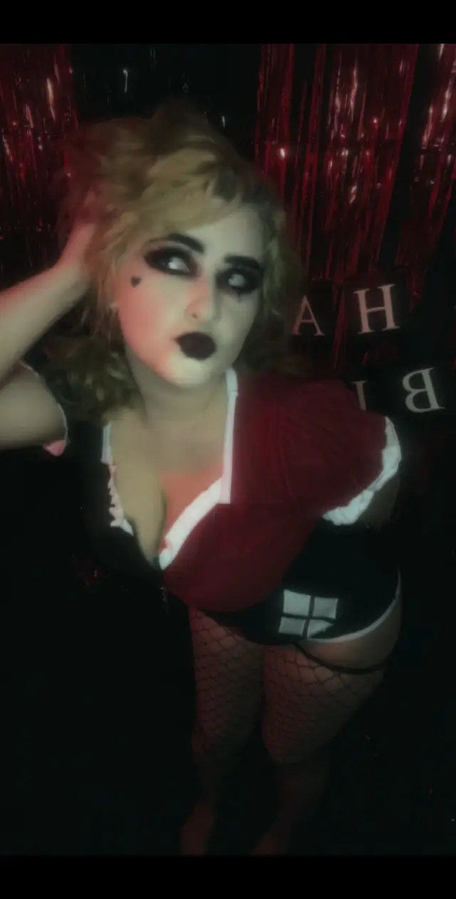 A mini harley quinn cosplay (ps my bday is less than a week away -yay!!) :)