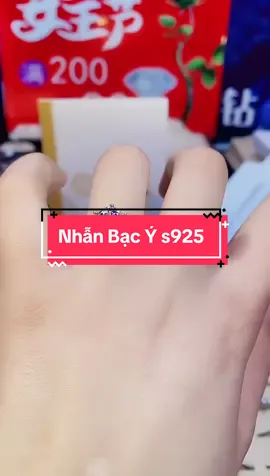 Nhẫn bạc 6 chấu đính đá tặng kèm hộp Pu cao cấp , làm quà tặng bạn gái 8 tháng 3 #phukientrangsuc #nhẫn #nhacbac #nhan6chau #vongco 