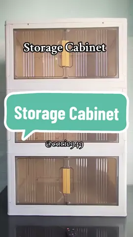 grabe sobrang Ganda nitong nabili Kong storage cabinet sulit talaga.matibay at aesthetic Ng design kaya checkout mo na din to.click yellow basket lng to order #storagecabinet #kitchencabinet #kitchencabinets #kitchen #tiktokfinds #tiktokbudolfinds 