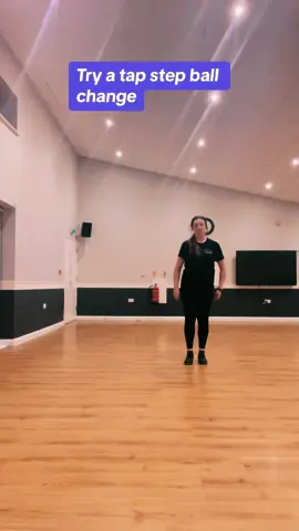 Try a tap step ball change🕺🏼 #howto #dance #learntap 