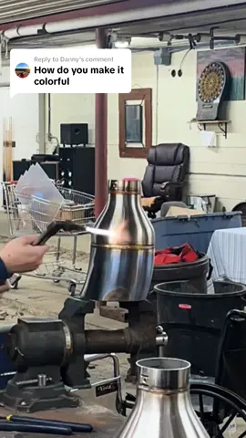 Replying to @Danny A Torch And Alot of Patience.  #art #welding #metalart #tigtok 