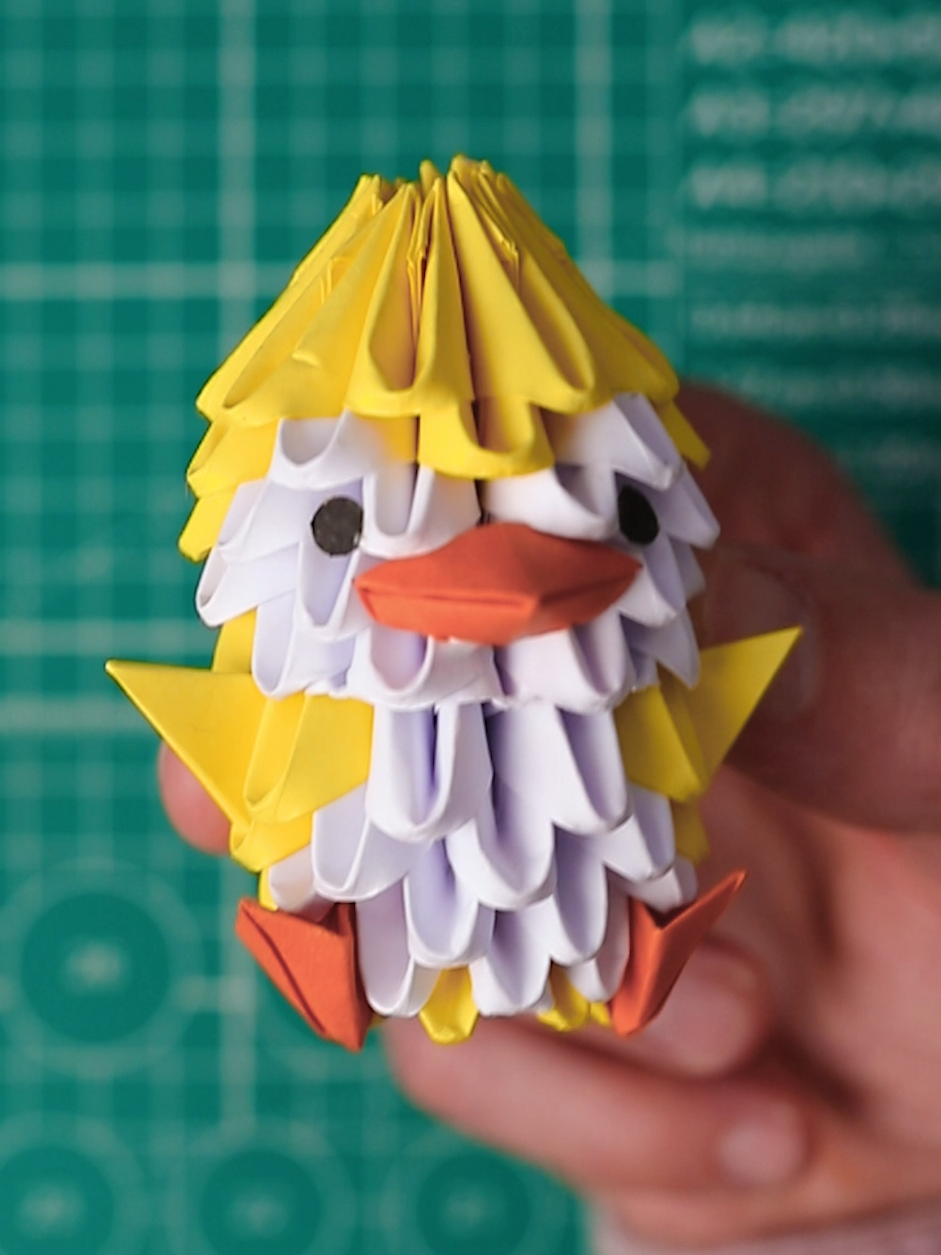 Making an Origami Penguin #origami #pinguin