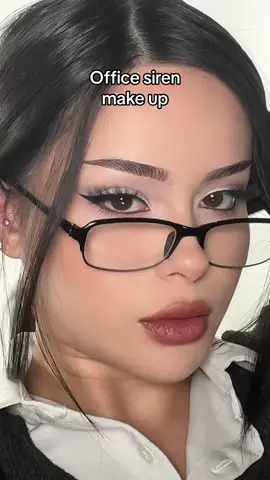 Office siren makeup transformation #makeuptutorial #officesiren #makeuptransformation #makeuplook  Products:  @e.l.f. Cosmetics Browlift  @makeupbymario Surrealskin Foundation @NARS Cosmetics Radiant concealer @hudabeautyshop Creamy obsession palette  @maccosmetics Macximal lipstick - Warm Teddy 