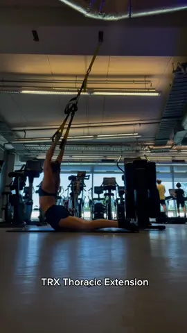 Thoracic Extension with TRX bands works to improve back mobility for all your port de bras and extensions! Save to come back to later!  #athlete #GymTok #dancer #nztiktok #autmillennium #backstretch 