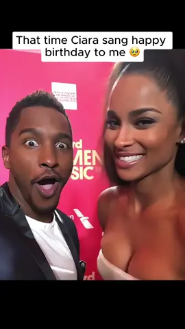 Flash back to when @Ciara sang happy birthday to me 🥹 (Its not my birthday) #Ciara #CiCi #PinchMe 