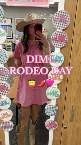 go texan day!! we are ready to rodeo🤠🌶️🩷 #dayinmylife #teacherlife #funfriday #teachertok #teachersoftiktok #teacher #gotexanday #rodeo #teachervlog 