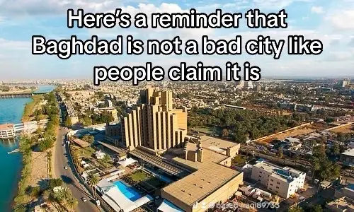 Baghdad is a green city full of trees and towers and malls and people underestimate it desoite all the ear it has a gdp of 150 billion and has around 2 akyscrapers with many under contructuon  #fyp #viral #megaporject #baghdad #viral #blowthisup #basediraqi123 