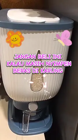 jangan beli ini kalau masih nyimpen beras di karung 🥰#fypシ゚viral #ramadanektraseru #dispenserberas #xyzbca 