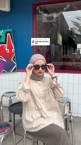 Membalas @not_nat bajunya ada di keranjang kuningku yaa❤️‍🔥 #blousewanita #kemejalinen #hannablouse  