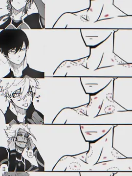 shidou brutal😵‍💫   #kissmark #bluelockmanga #kaisermichael #rinitoshi #nagiseishiro #shidouryusei #saeitoshi #CapCut #fyp #foryou #tiktok #shiluvv 