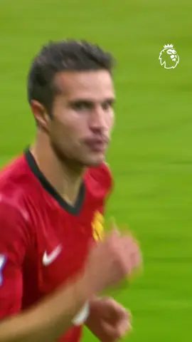 Oh Robin van Persie 🎶 #PremierLeague #ManchesterUnited 