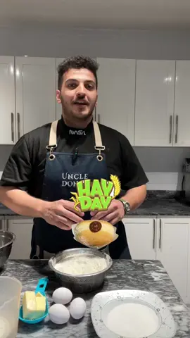 1 حليب 1 زبدة 1 قمح 1 بيضة 1 كاكاو ملاحظة: العجينه اللي بالفيديو ليست للبيع.  #hayday #هاي_داي #انكل_دونات #uncledonut 