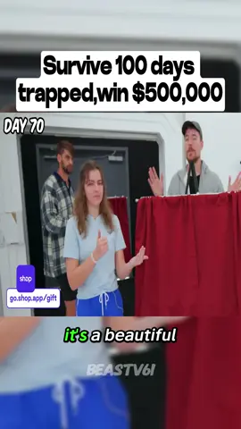 Survive 100 days trapped,win $500,00 Part5 #mrbeast