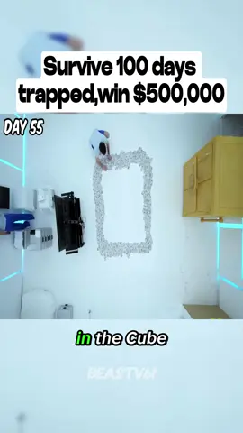 Survive 100 days trapped,win $500,000 Part 4 #mrbeast