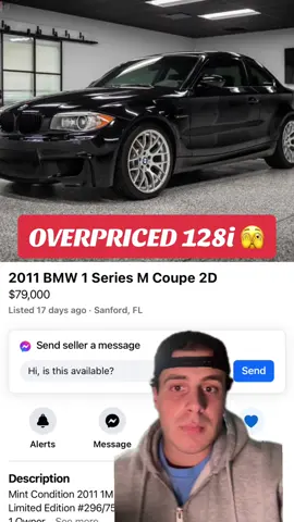 Overpriced or nah 🫣 #bmw #1m #cars #trending #viral #greenscreen #fyp 