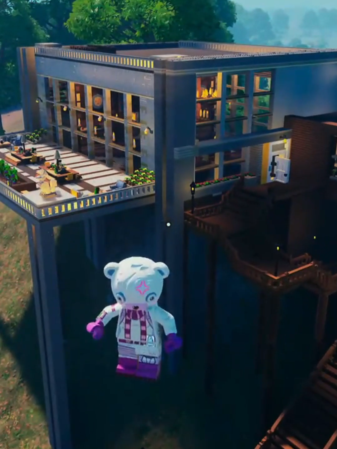 MANSÃO MODERNA 🏠 #lego #legofortnite #fy #fouryou