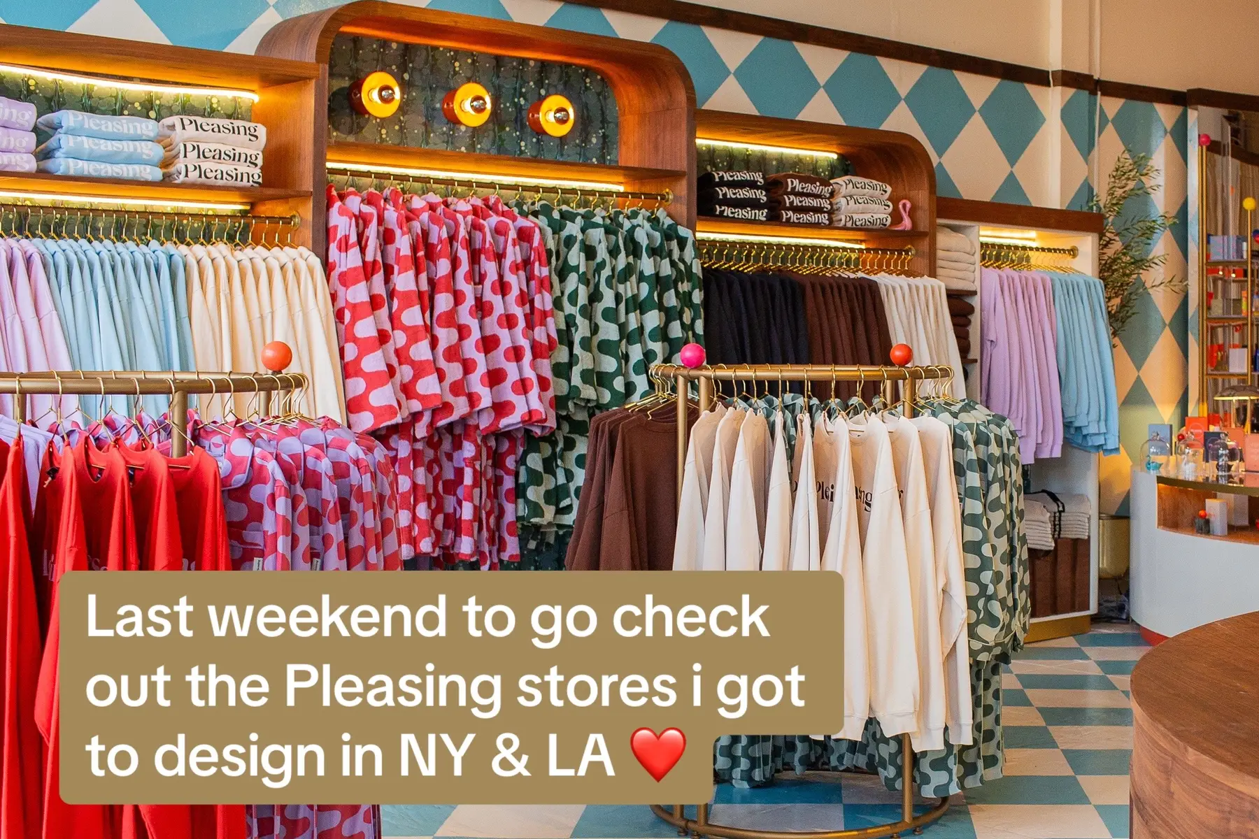Have you gotten a chance to check out the Pleasing popups yet? Last day is Feb25th 👏 #findyourpleasing #interiordesign #popupshop #ny #venicebeach #abbotkinney #losangeles #pleasing   