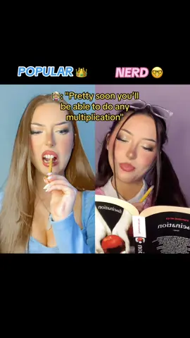 #pov The popular girl never pays attention in class but she’s actually smart… (cr: @Valerie Lepelch ) #foryou #acting 