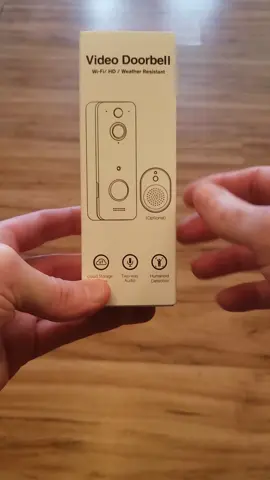 Unboxing a smart video doorbell. Ring alternative? #videodoorbell #unboxing #TikTokShop 
