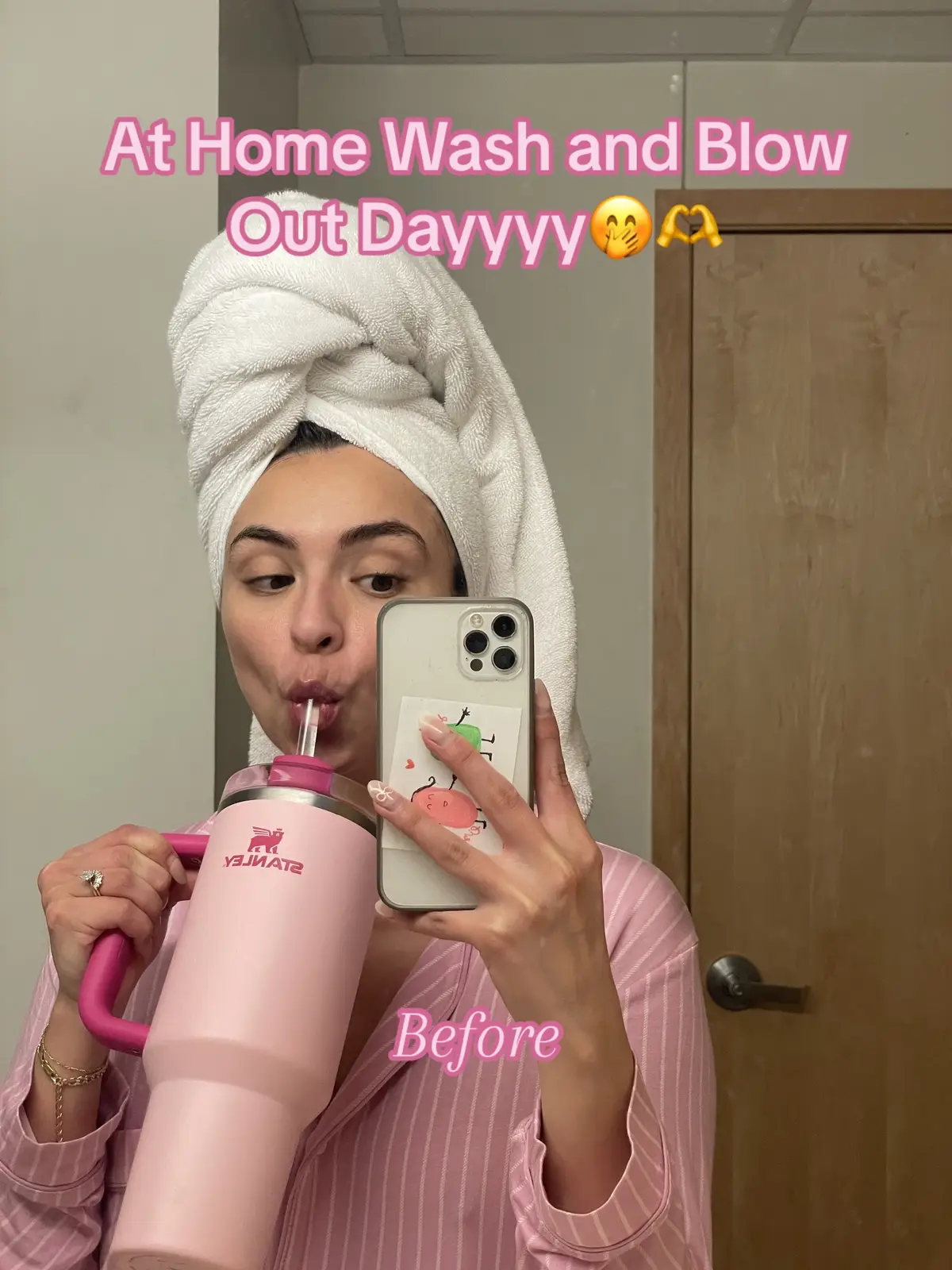 I loooove wash day, it is meditative for me at this point. All my favs are linked on my ltk!!😌🫧🤍🧖‍♀️ #hairtok #blowout #hair #haircareroutine 