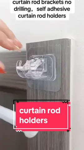 curtain rod holder#curtainrodholder #holder #rodhook #hooks #tiktokshopcrossborder_seasales #hometiktok 