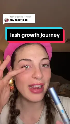 Replying to @sarah i tried 😭 hope this somewhat helps lol. theyre definitely darker & fuller than they used to be !!! even if its not a drastic change #lashes #lashgrowth 