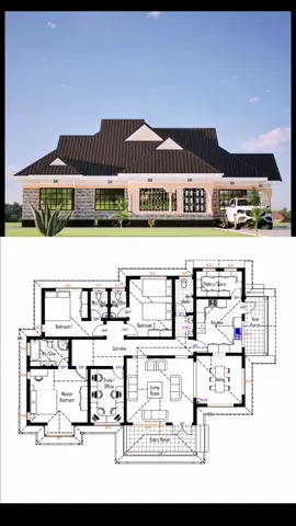 3 Bedroom all ensuite Bungalow with Study. #fyp #construction #architecture #design #art #realestate #building #Home #onteriordesign #plan #3bedroom #plan #houseplan #LAYOUT #construction #work #luxury #interiordesign #bhfyp #homedecor #business #decor #DIY #interior #realestate #house #building #homedesign #architecturephotography #arquitectura #construction #architecturelovers #project #architect #property #foryou 