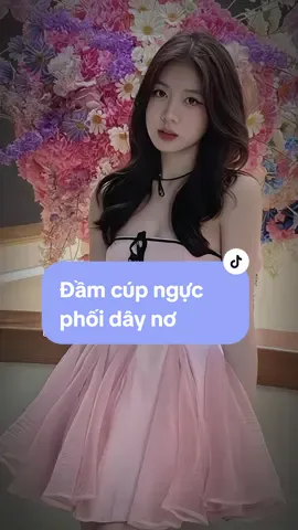 📍Đầm cúp ngực Pink/White phối dây nơ xinh xắn🛍️🛒 #minminreview02 #review #damxinh #vayxinh #thoitrang #hottrend #xuhuong #viral #trending #thinhhanh #tiktokshop #TikTokFashion 